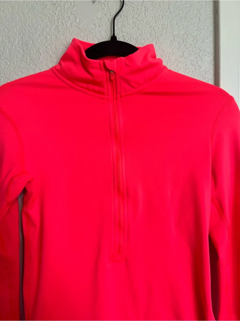 Nike Dri-FIT Neon Pink Half Zip Running Pullover Jacket